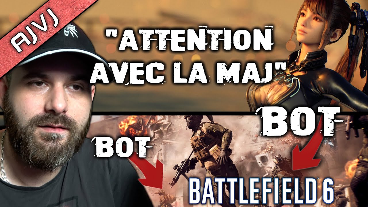 Stellar Blade demande de désinstaller les mods 🤔 La vérif d'âge arrive pour GTA V, bots dans BF6,... - Actualité Jeux Vidéo