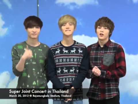 EXO-M Exclusive Clip, Super Joint Concert in Thailand