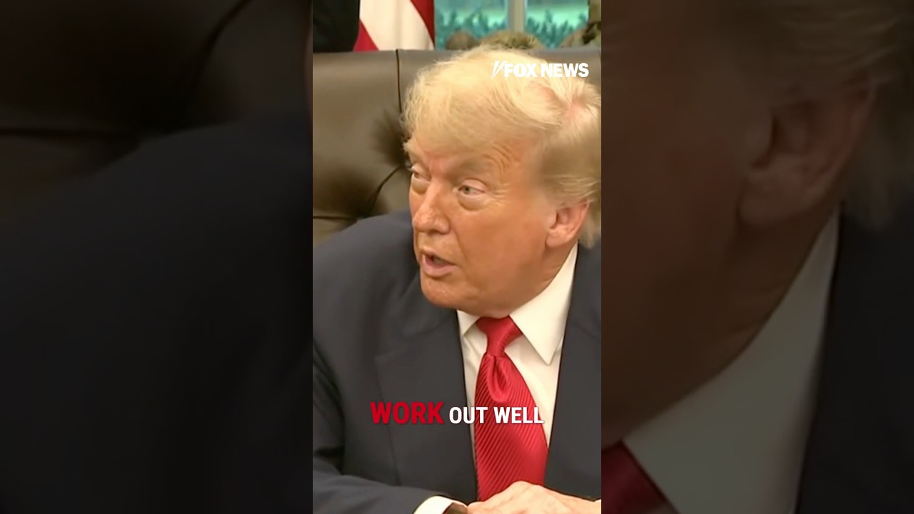 Trump predicts 'it's not gonna work out well' for Canada #shorts #trump #canada #economy #trade