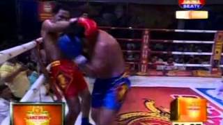 [ SEA TV ] Khmer Thai Boxing Vorn Viva vs YuthakunKrai  Sea TV 24/04/14 - TV Show, SEATV, SEATV Boxing