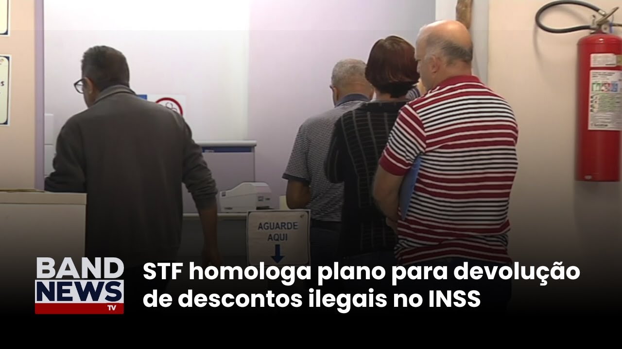STF homologa plano para devolução de descontos ilegais no INSS | BandNews TV