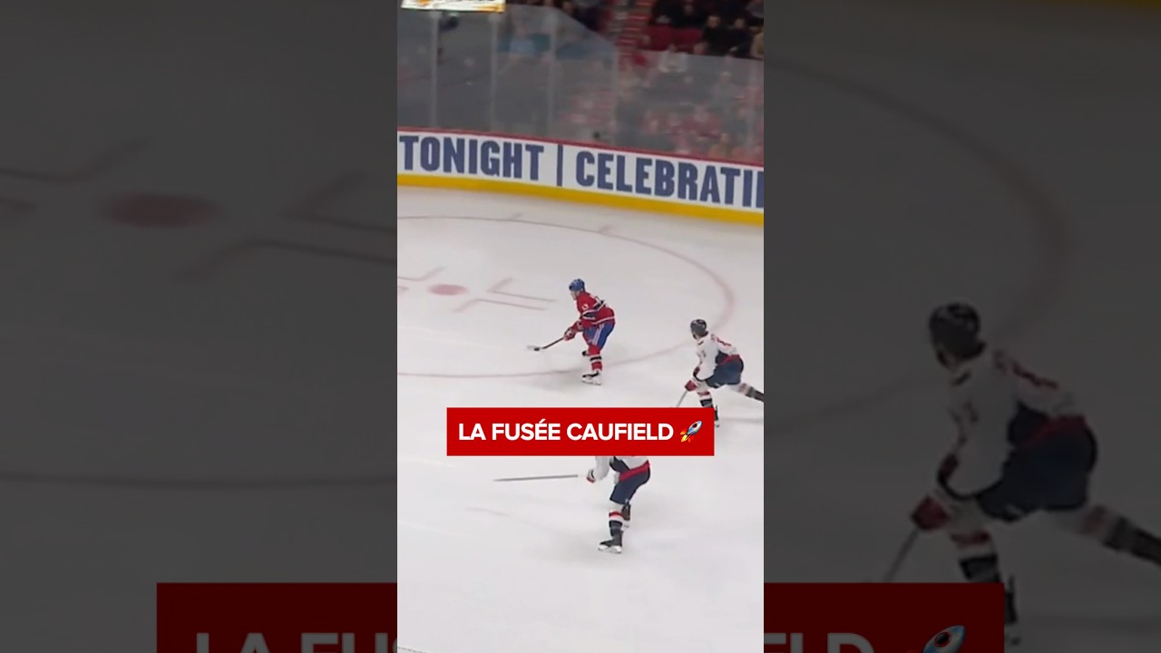 Autre samedi, autre but pour Cole Caufield! 🎯#ALLCaps c. #GoHabsGo🏒