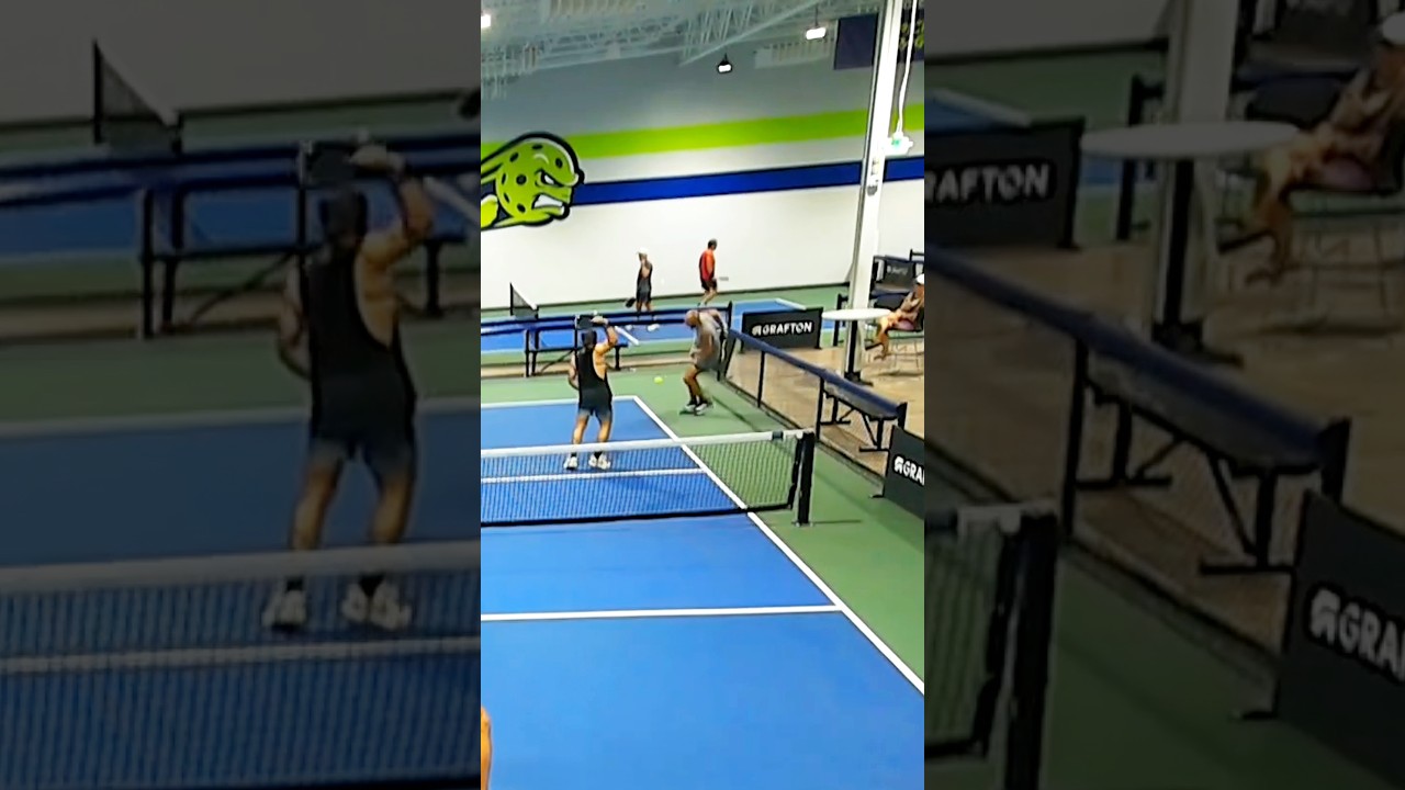 The most heads up move in pickleball 🧠