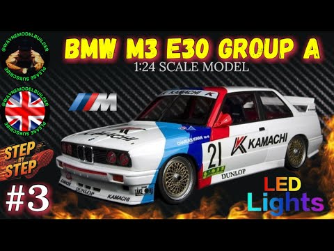 BMW M3 E30 - Group A - Fujimi 1:24 - Build #3