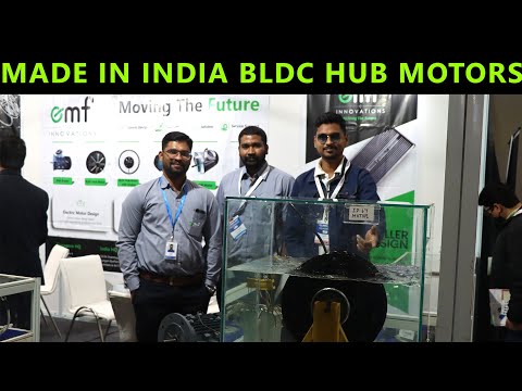 Made in India BLDC Hub Motors for Electric Vehicles | EMF Innovations