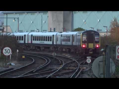 444002 going into Poole Sorting Sidings (12/11/22)