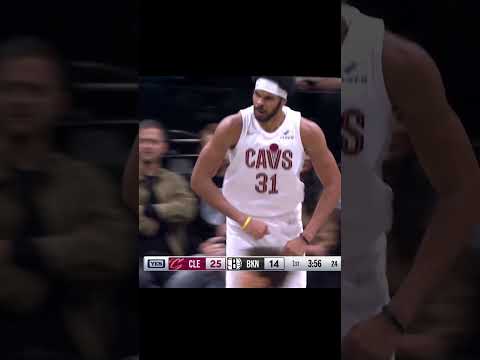 Jarrett Allen dominates the paint with a perfect 3-3 FGM for 6 points!