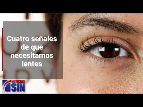 Cuatro señales de que necesitamos lentes