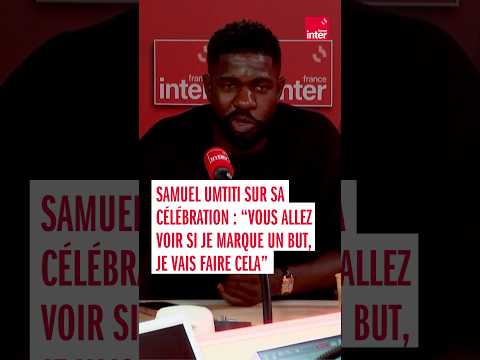 Champion du monde 2018, Samuel Umtiti déclenche la danse de célébration. #franceinter #football