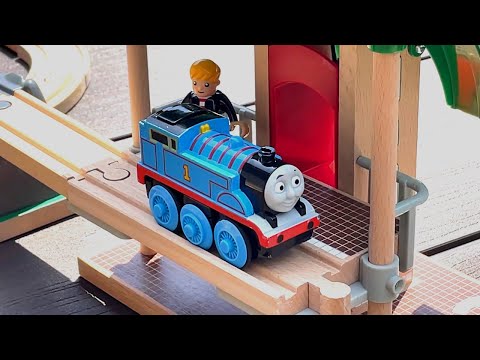 Brio & Thomas Wooden Train ☆ Rock Mine Tunnel & Station 2 Types of Courses