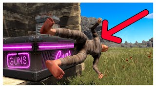YouTube thumbnail for Oblivion's video titled 'AHHHHHHHHHH RUST'
