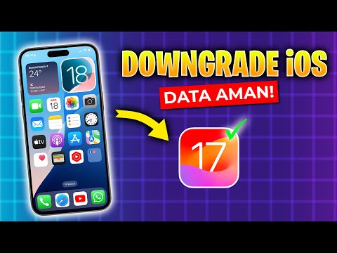 BYE BYE IOS 18! Cara Downgrade IOS 18 ke IOS 17 Tanpa Hilang Data 2024