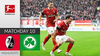 SC Freiburg — Greuther Fürth 3-1 | Highlights | Matchday 10 – Bundesliga 2021/22