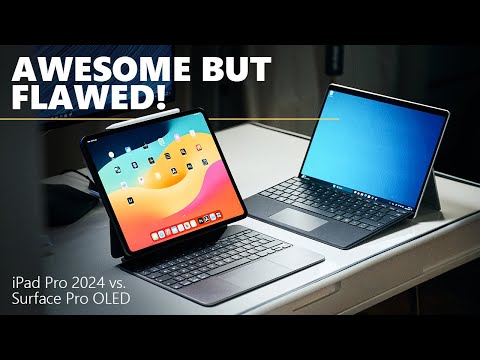 iPad Pro 2024  vs. Microsoft Surface Pro 2024 – battle of the OLED super tablets!