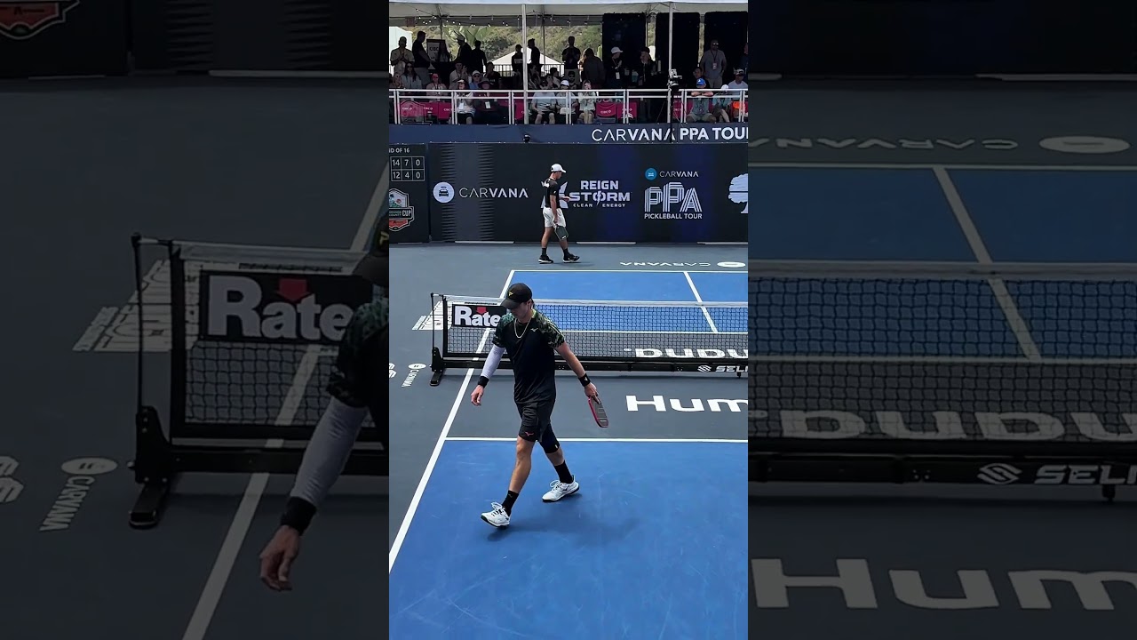 Two of the best pickleball forehands you’ll see today 👏
