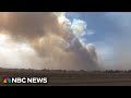 Massive wildfire burns through Texas Panhandle