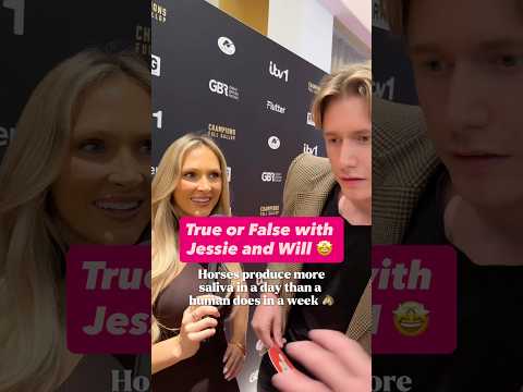 Jessie Wynter and Will Young take on our True or False Challenge 🤩🙌🏼