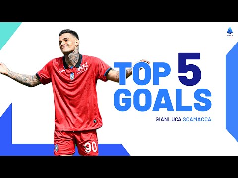 Gianluca Scamacca’s Top 5 Goals | Top Goals | Serie A 2023/24