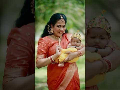 Mamma🌟Krishna 🤱🧿 #janmashtami #sreekrishna #amma