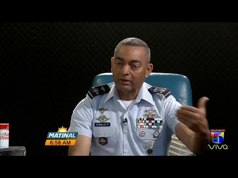 Mayor General Carlos Febrillet Rodriguez, Comandante general de la Fuerza Aérea Dominicana | Matinal