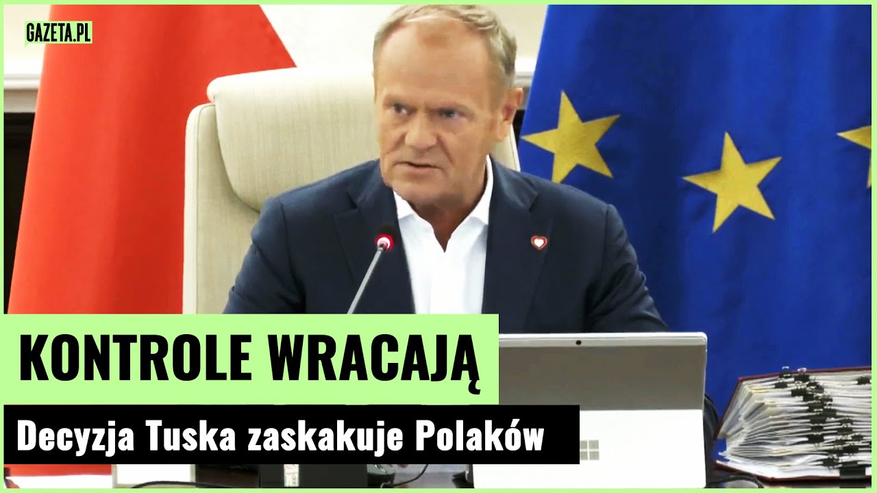 Donald Tusk przywraca kontrole na granicach z Niemcami i Litwą