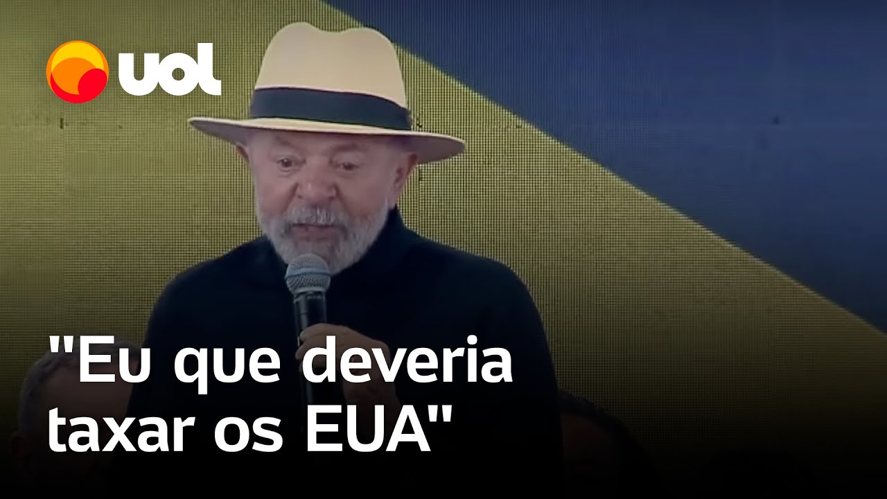 Lula se exalta e manda recado para Trump após tarifaço dos EUA Não vai brincar com o Brasil