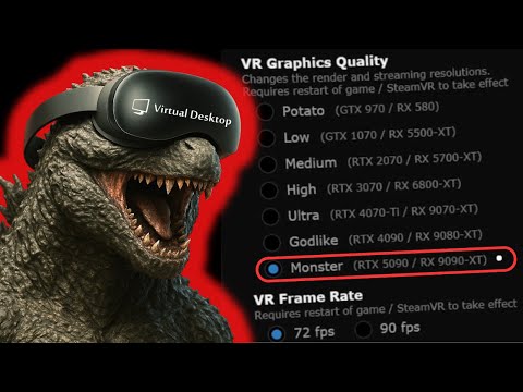 Virtual Desktop's New MONSTER Mode – Wireless PCVR At Its ...