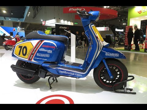 SLUK | A walk around the Lambretta stand - EICMA 2023