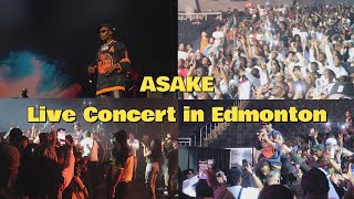 Asake Live at Rogers Place Edmonton Canada "Full Concert" Experience