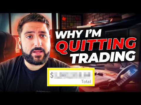 Why I'm Quitting Day Trading FOREVER #quit #daytrading