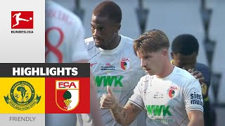 Bundesliga in South Africa | Young Africans SC vs. FC Augsburg | 1-2 Highlights