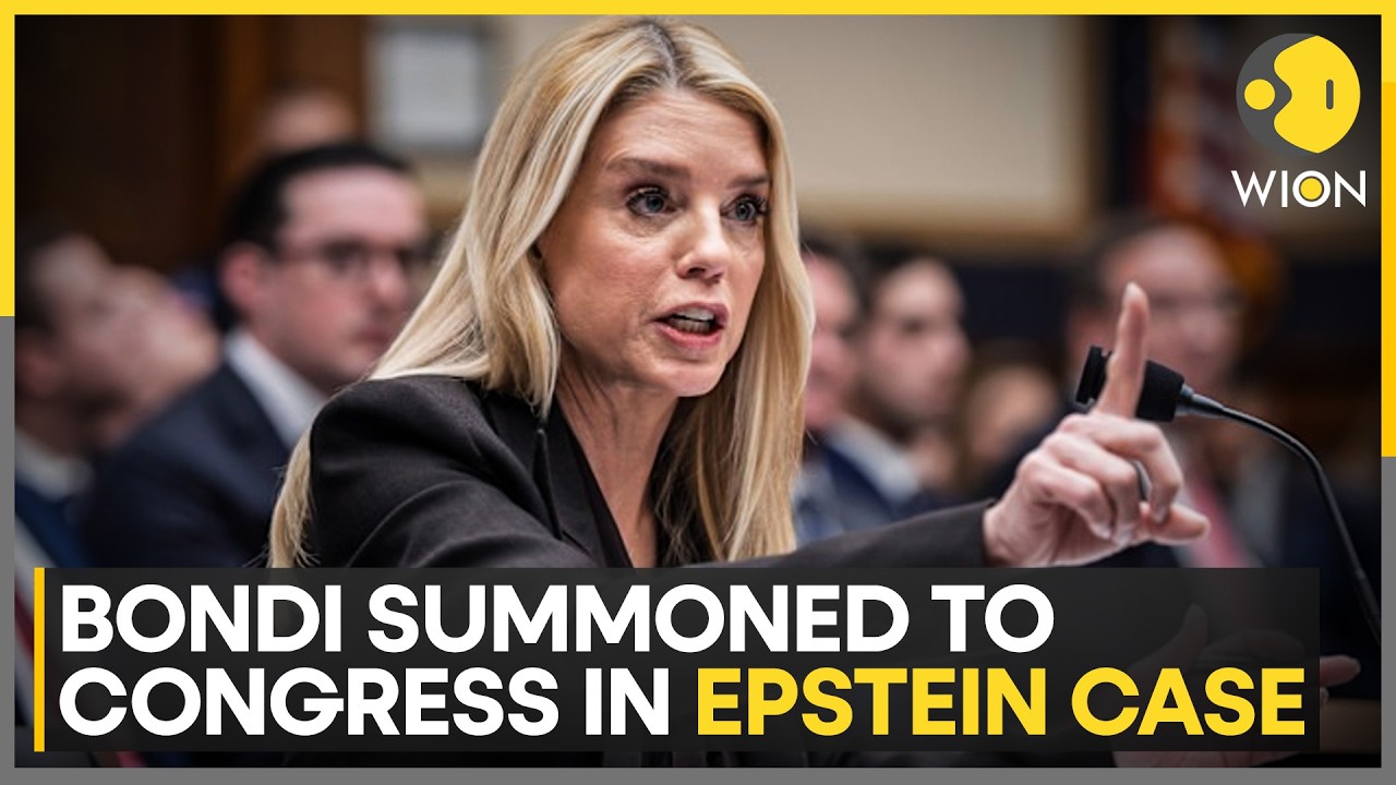 Epstein Files: Pam Bondi Summoned to Congress in Epstein Case | DOJ Officials to Brief Lawmakers