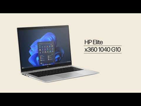 video HP Elite x360 1040 G10