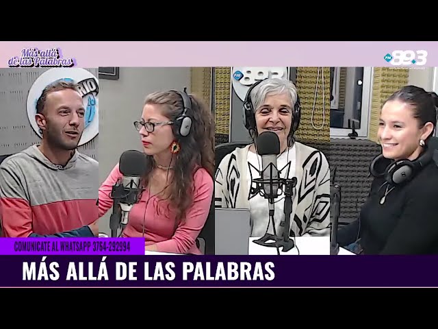 “Más allá de la palabras”, en vivo todos los miércoles a partir de las 20, por FM de las Misiones.
Con la terapeuta y máster en constelaciones familiares, Patricia Couceiro @couceiropatriciamonica
Dejanos tu audio o mensaje por WhatsApp al 📱
💬  wa.me/+5493764292994
📻  Podes vernos y escucharnos por
👉🏼 https://www.fm893.com.ar/