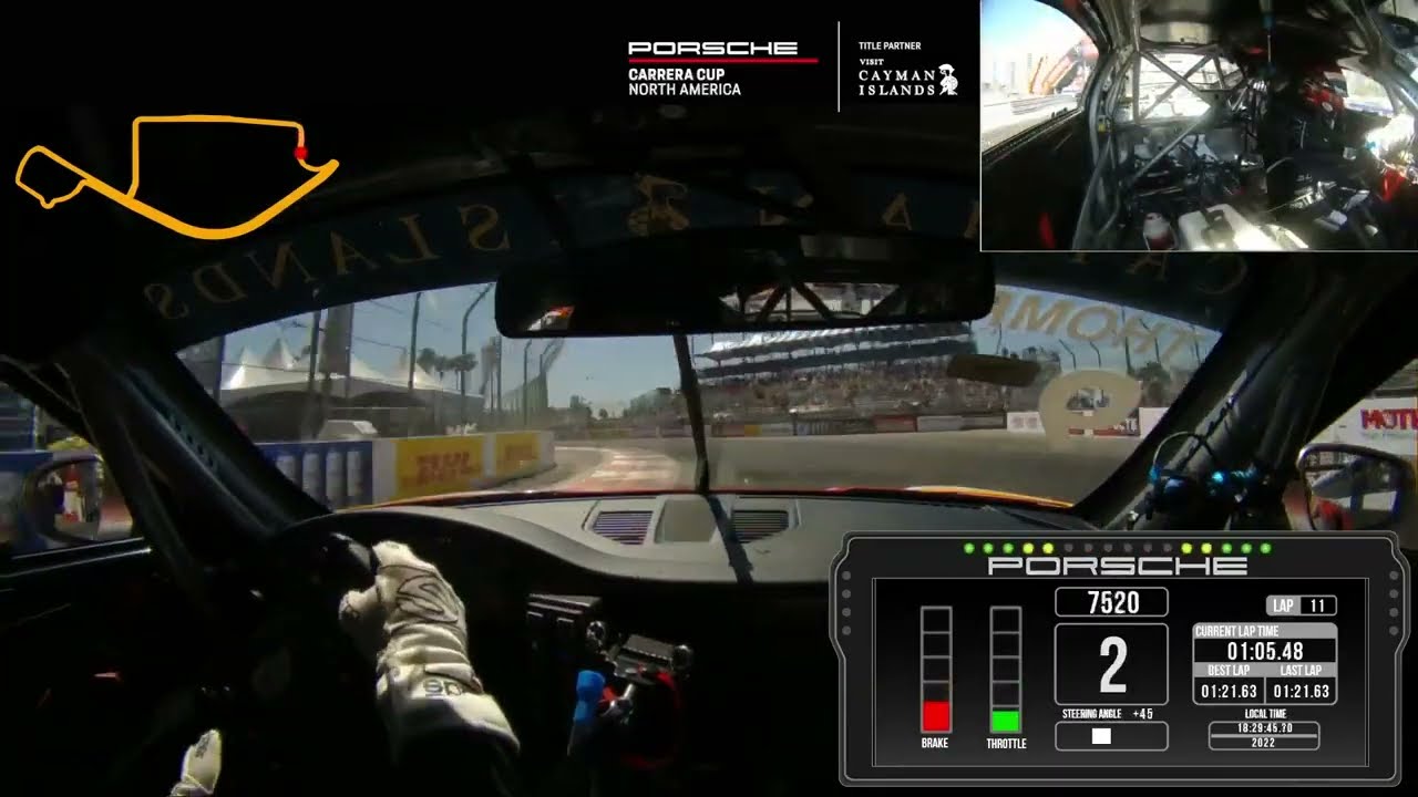 HOT LAP Grand Prix of Long Beach with Parker Thompson