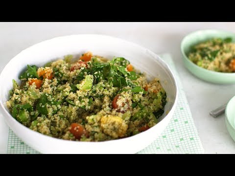 Whole Grain Salad with Chopped Parsley- Healthy Appetite with Shira Bocar