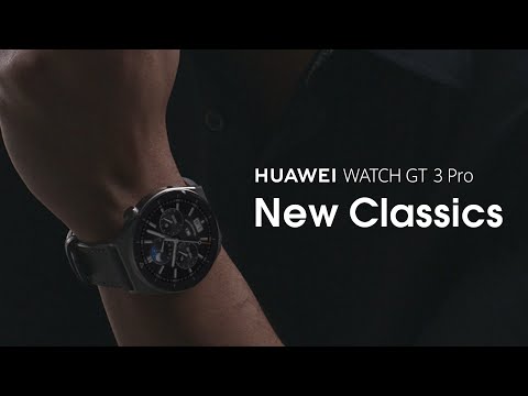 video Huawei Watch GT 3 Pro Bracelet Cuir