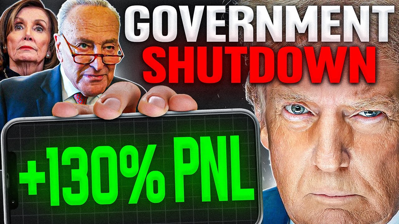 URGENT: Government Shutdown TOMORROW! (How to Trade the Volatility!)