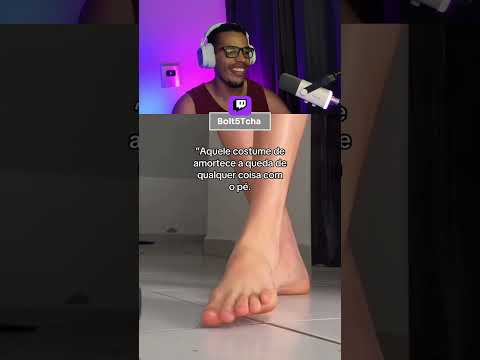 Amortecendo as coisas com o pé #shorts