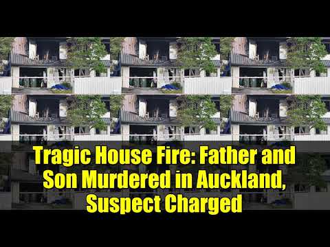 Tragic House Fire: Father and Son Murdered in Auckland, Suspect Charged