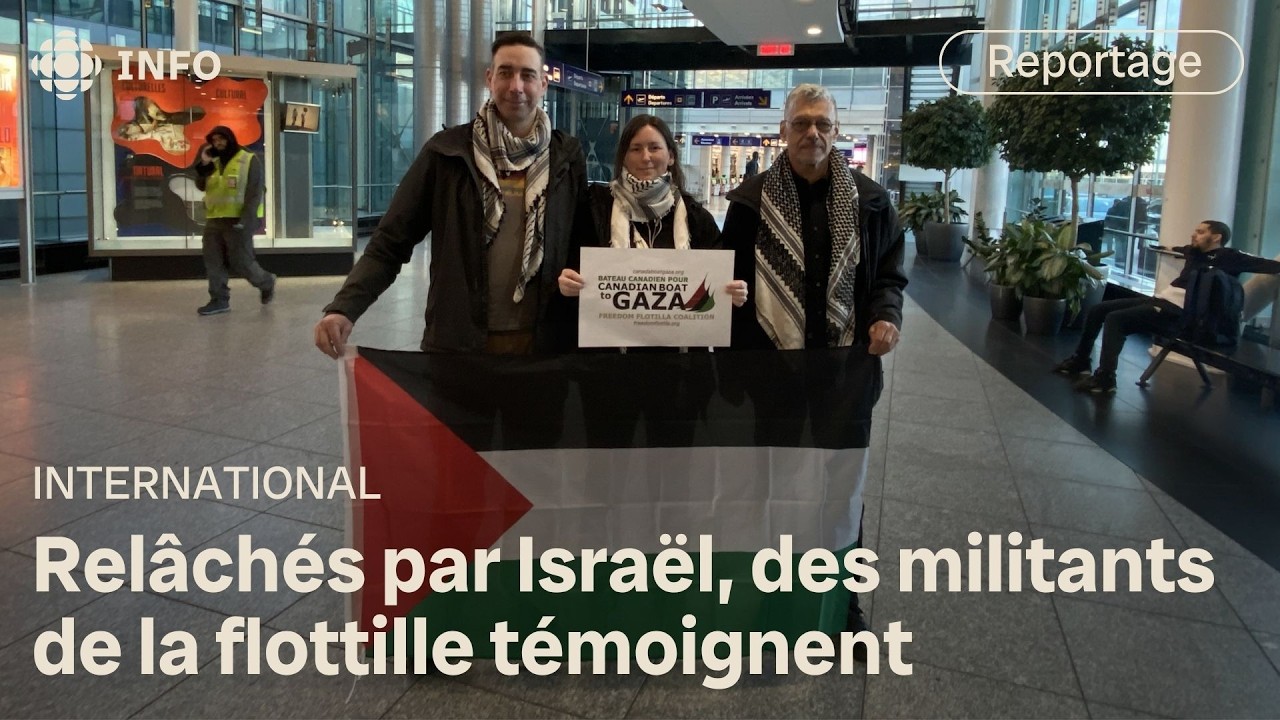 Relâchés par Israël, des militants de la flottille pour Gaza rentrent à la maison