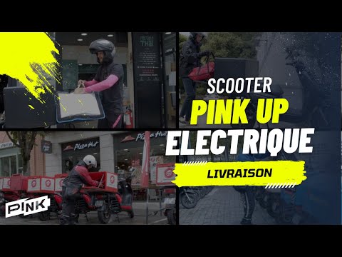 Pink Up 50 cc : un scooter électrique 100% polyvalent !