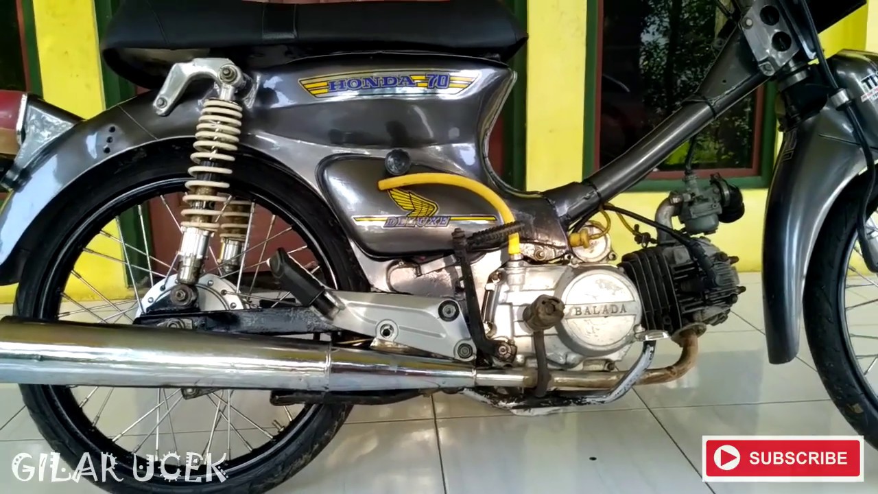 Pasang Spakboar Fit New Pada Honda C70 By Gilar Ucek