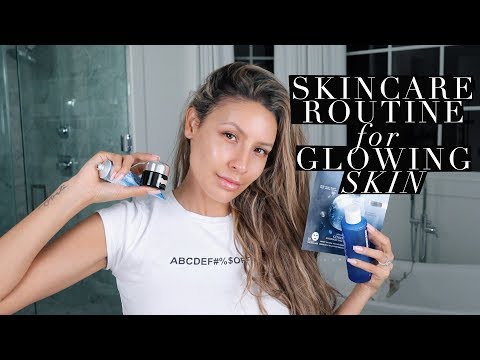 CURRENT SKINCARE ROUTINE FOR GLOWING SKIN | DESI PERKINS