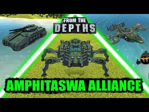The Amphitaswa Alliance! 🐸🛡️From the Depths Custom Campaign Faction