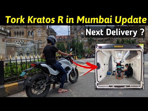 ⚡ लो आगया | tork kratos r update | tork electric bike update | delivery update | ride with mayur