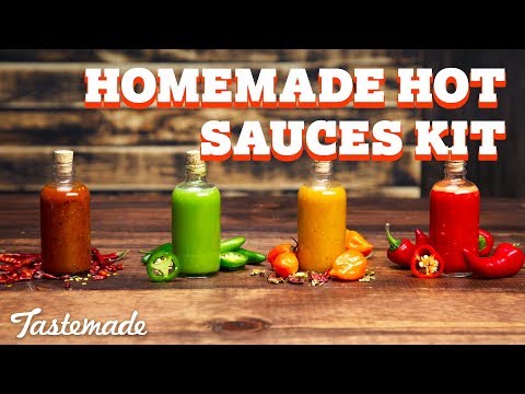 Homemade Hot Sauces Kit I Shop Tastemade