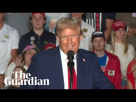 Trump tells Georgia rally: 'I am the opposite of a Nazi'
