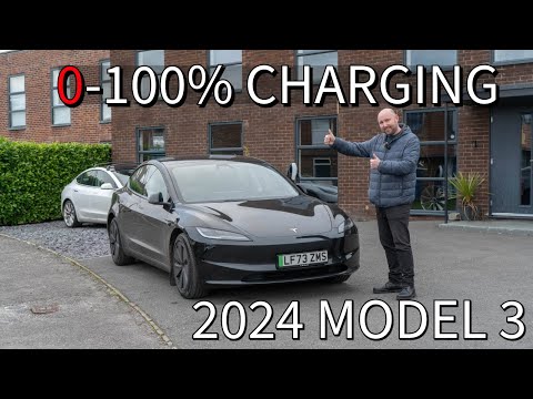 Driving to 0% in the Tesla Model 3 Highland LR - efficiency, range and charging time tested!
