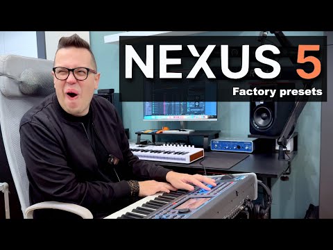 refx Nexus 5 - new additional 1177 factory presets - walkthrough with Bartek